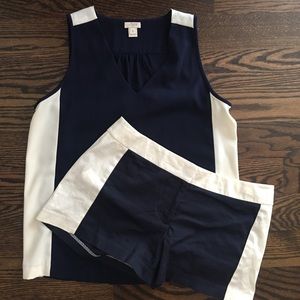 Navy Dress Shorts